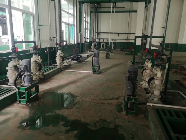 WLDEN氣動(dòng)泵工程現(xiàn)場圖